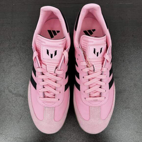 Adidas Lionel Messi x Samba Inter Miami CF Home Kit Mens 10 Womens 11 IH8158 - Picture 4 of 15